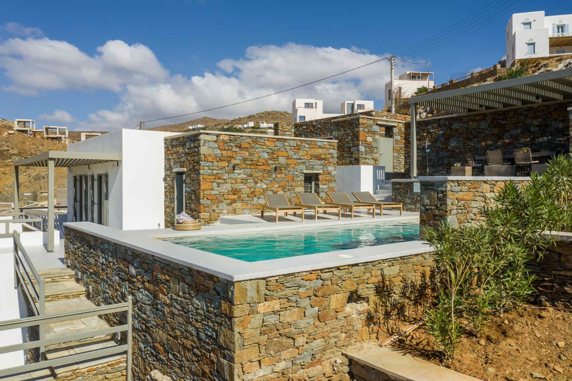 Phos Villas Tinos Agios Romanos 客房 照片