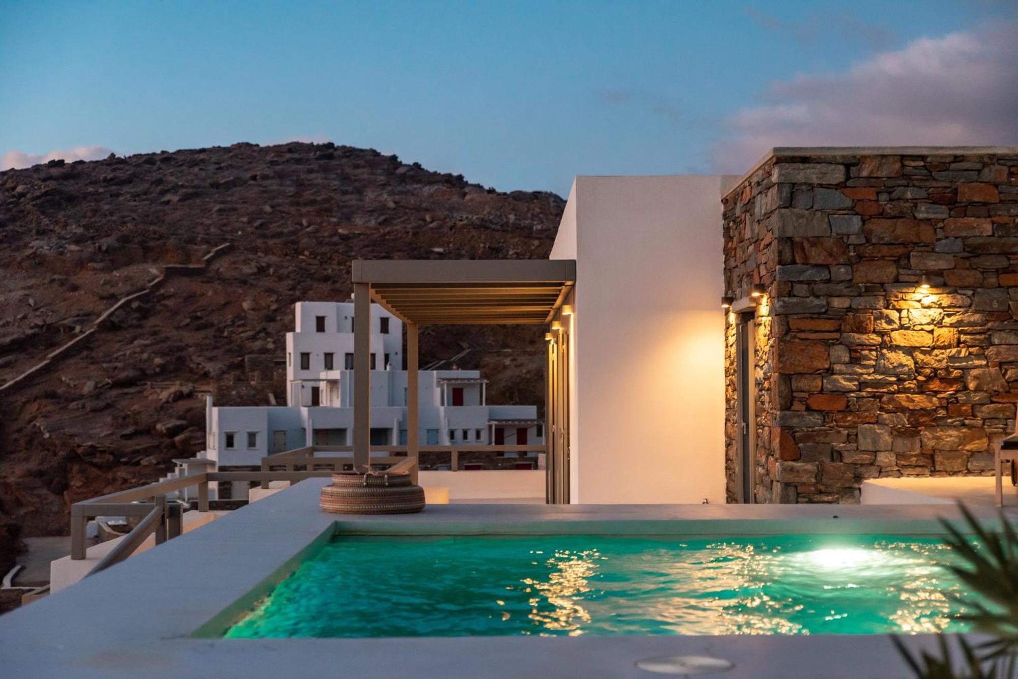 Phos Villas Tinos Agios Romanos 外观 照片
